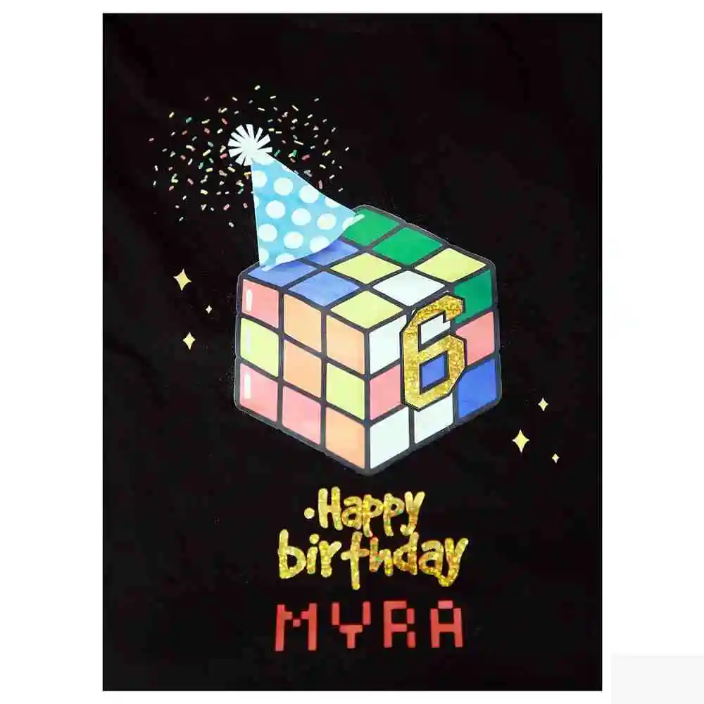 Personalized Rubik's Cube T-shirt